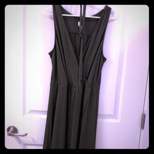 Olive green dress